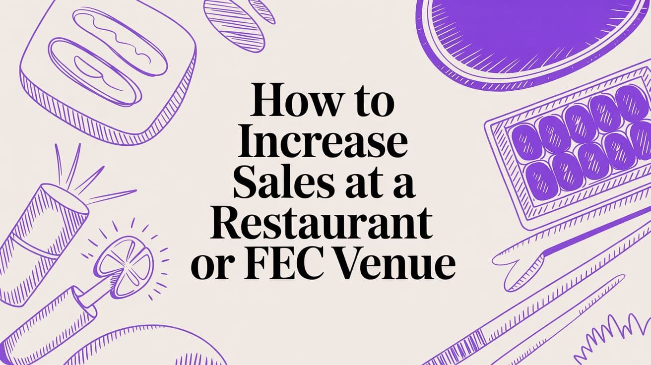 How to Increase Sales at a Restaurant or FEC Venue