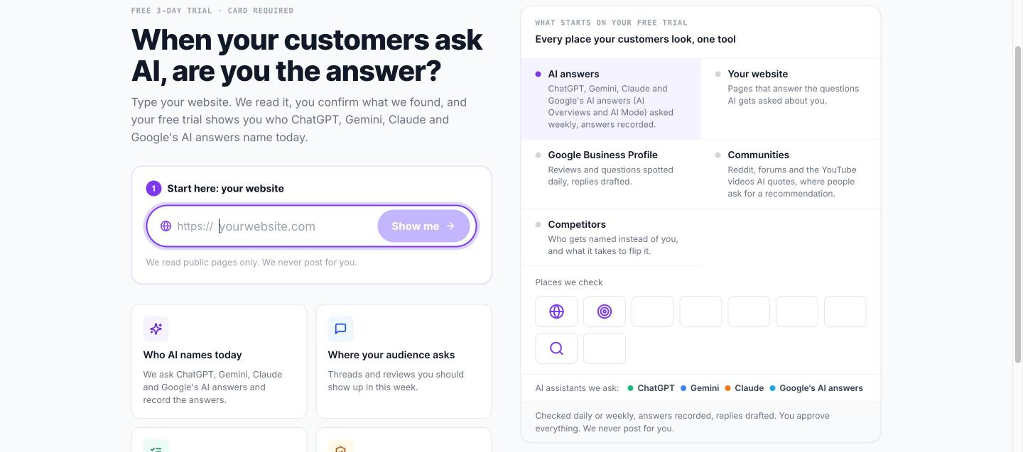 Type your website
